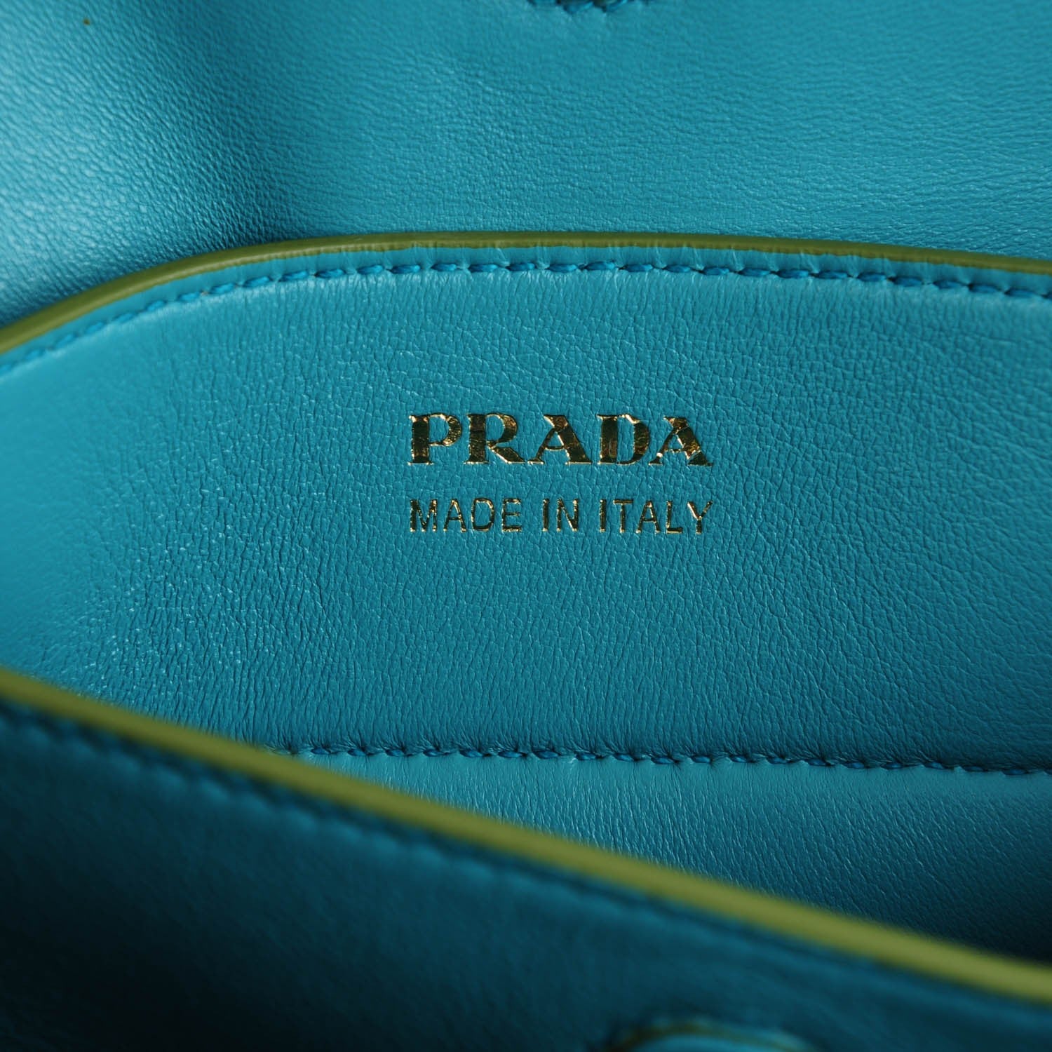 Prada Saffiano Cuir Small Double Bag Edera Anice 7 of 8