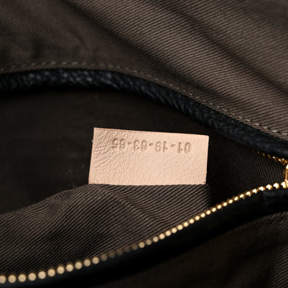 Chloe Calfskin Large Marcie Satchel Black 7 of 11