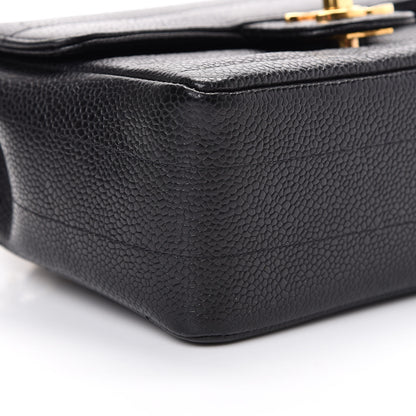 Chanel Caviar Horizontal Quilted Mini Square Flap Black 9 of 15