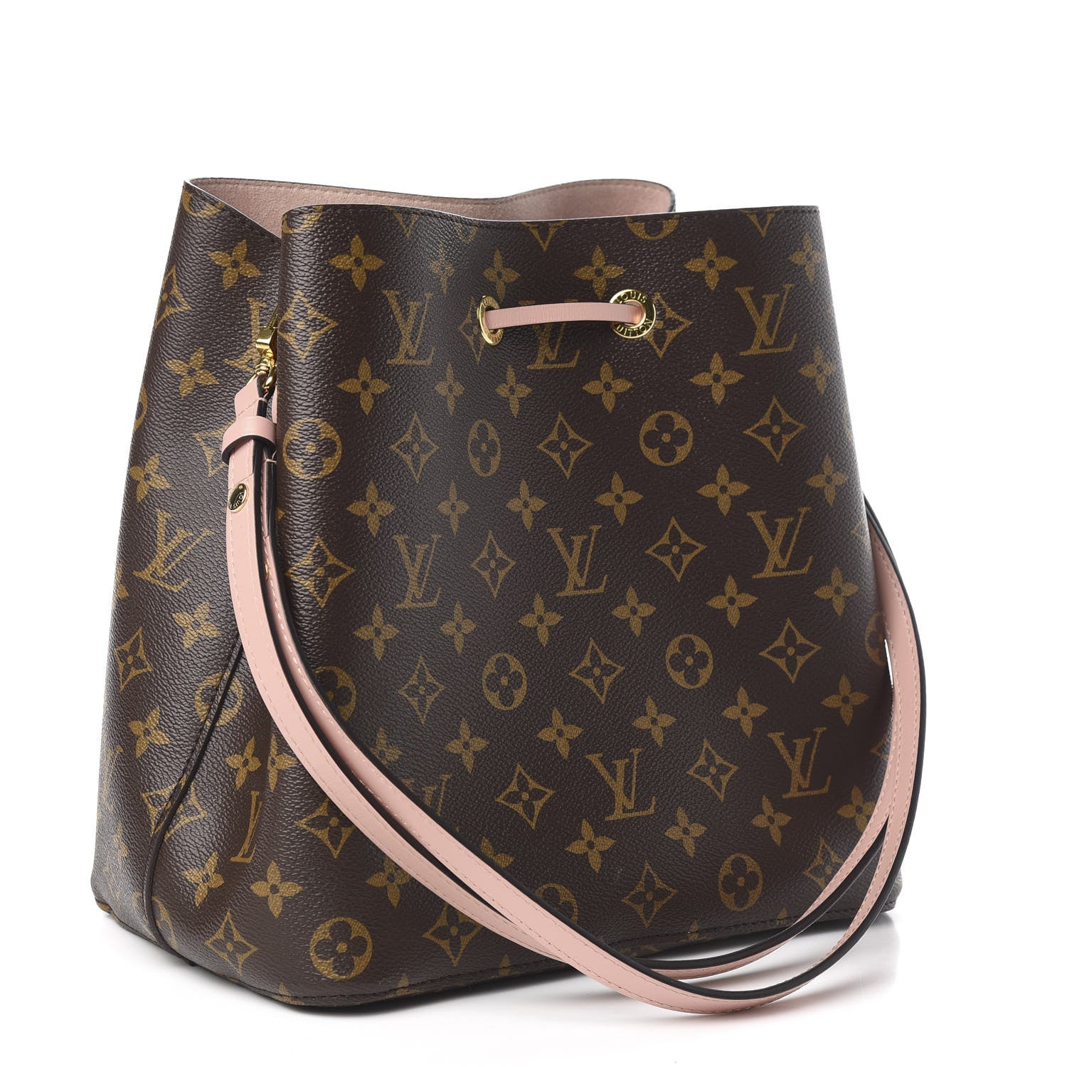 Louis Vuitton Monogram Neonoe MM Rose Poudre 3 of 9