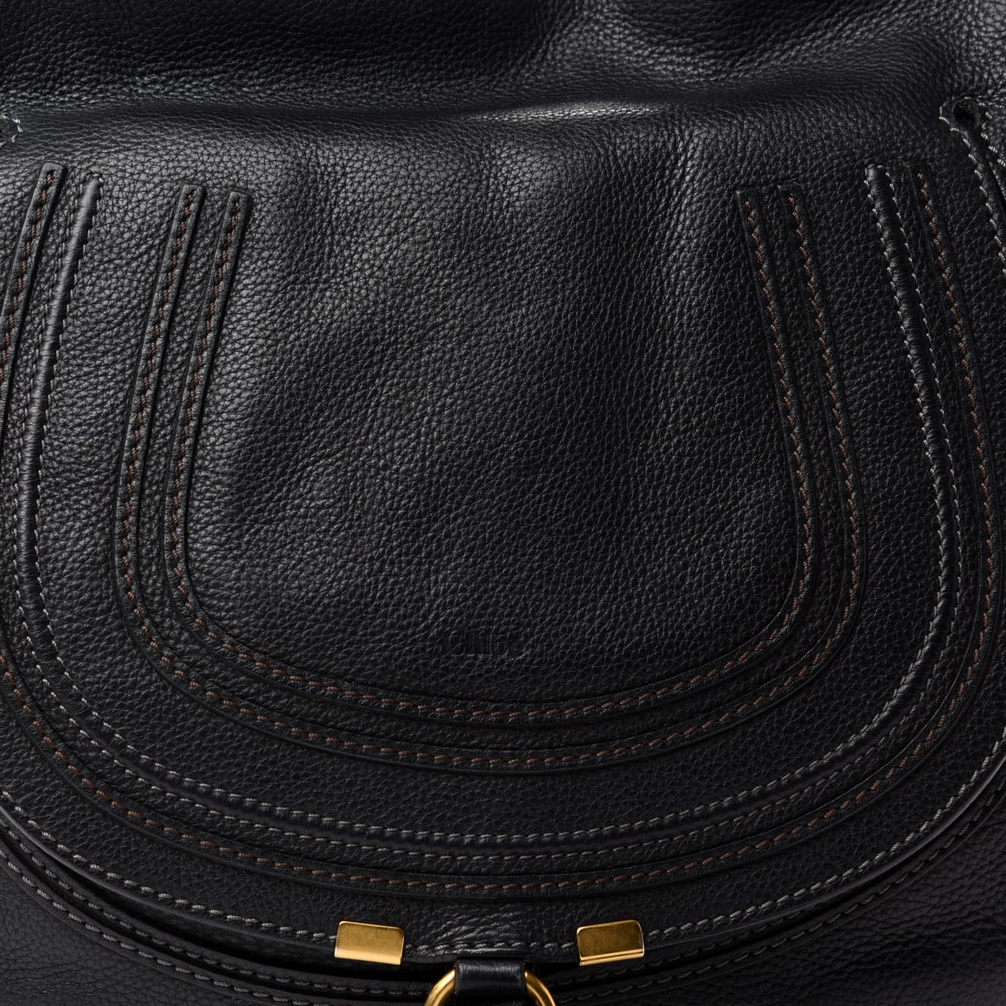 Calfskin Medium Marcie Hobo Black