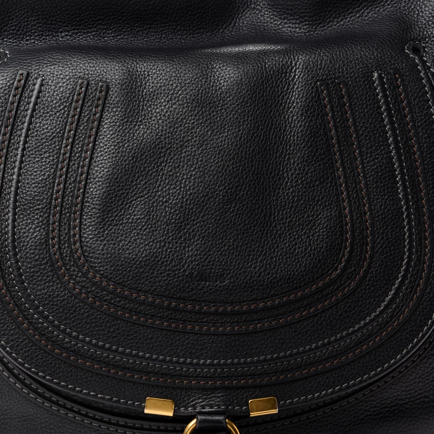 Chloe Calfskin Medium Marcie Hobo Black 10 of 10