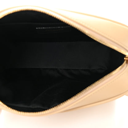 Saint Laurent Calfskin Matelasse Monogram Lou Camera Bag Dark Beige 5 of 11
