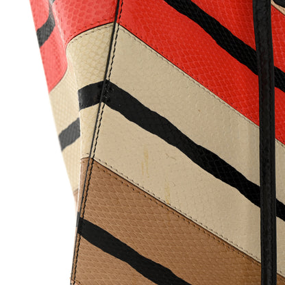 Fendi Ayers Printed Large 3Jours Tote Black Multicolor 12 of 12
