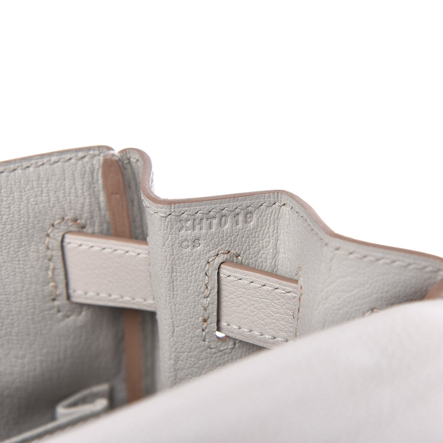 Evercolor Kelly Retourne 28 Gris Perle
