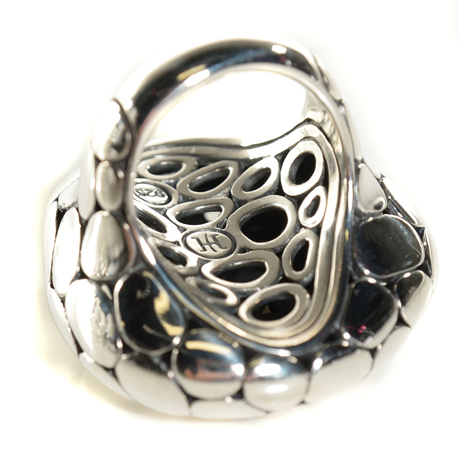 John Hardy Sterling Silver Dot Ring 7.25 4 of 5