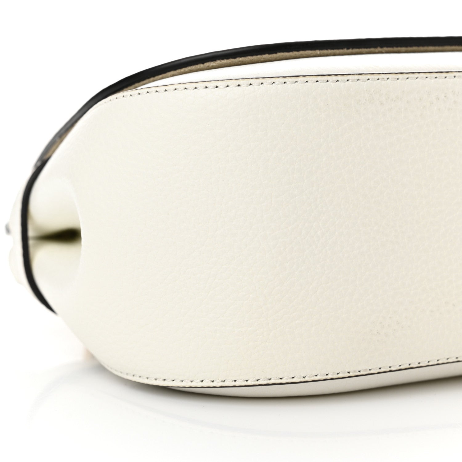 Mulberry Small Classic Grain Calfskin Small Amberley Satchel White 8 of 13