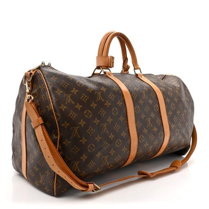 Louis Vuitton Monogram Keepall Bandouliere 55 2 of 22