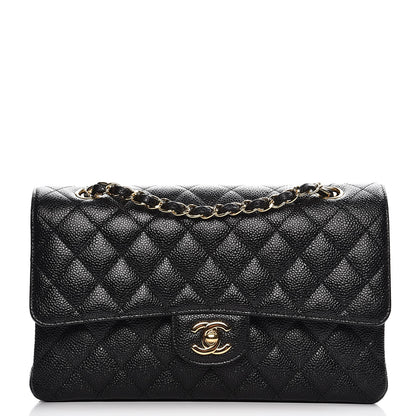 Chanel Caviar Quilted Medium Double Flap Black 1 of 7