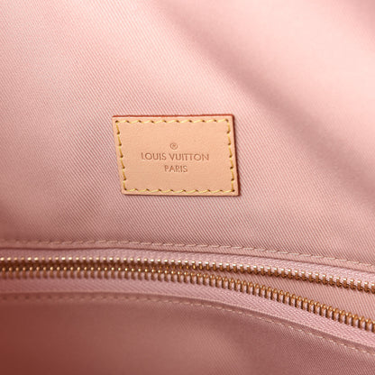 Louis Vuitton Damier Azur Graceful MM Rose Ballerine 6 of 8
