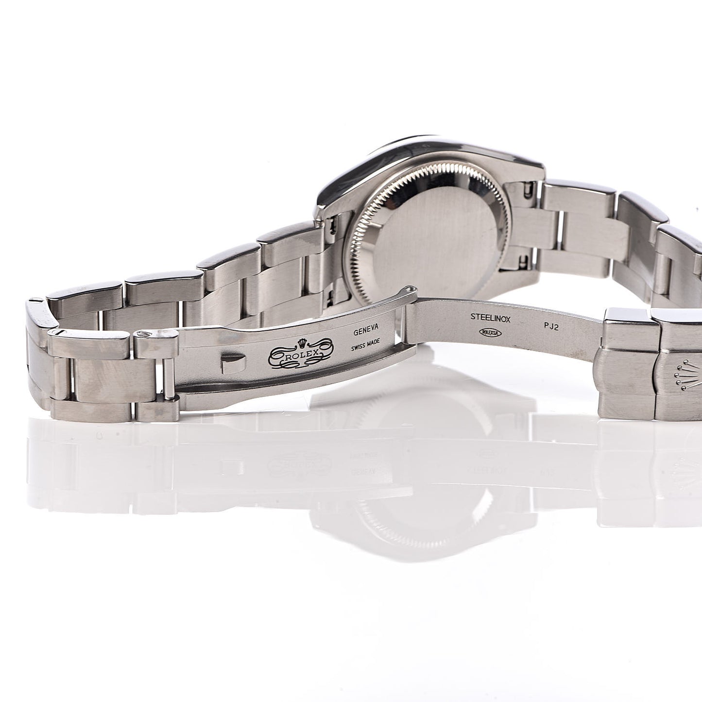 Stainless Steel 26mm Oyster Perpetual Watch White 176210