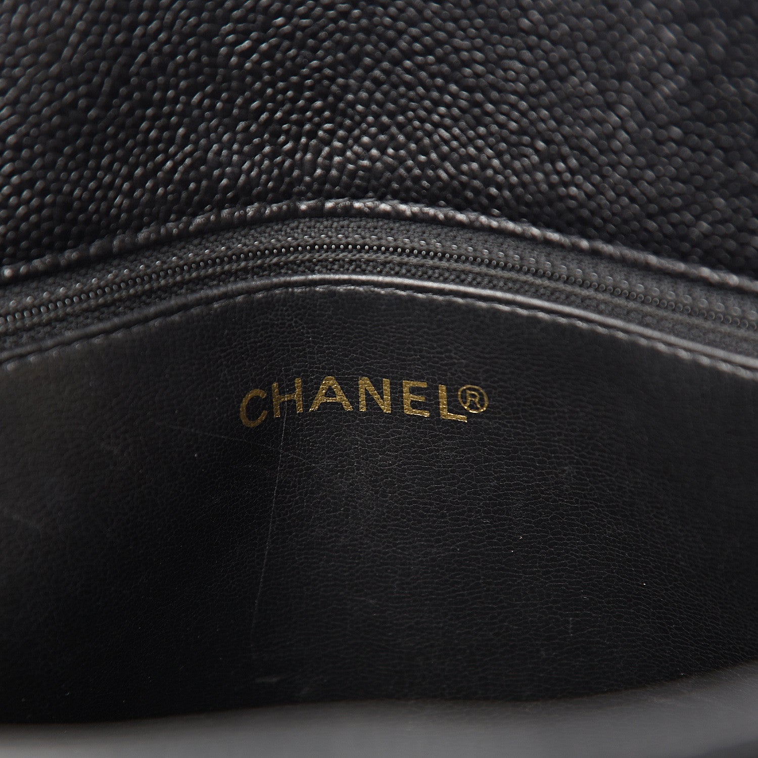 Chanel Caviar CC Shoulder Bag Black 5 of 12