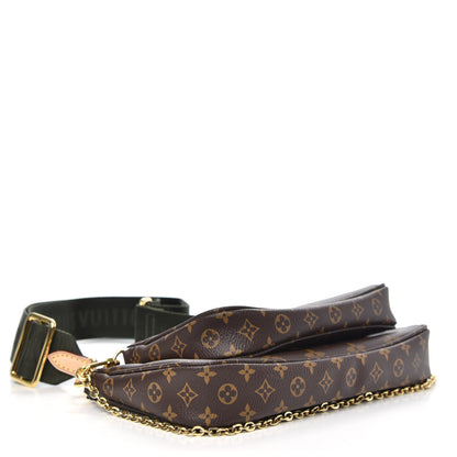 Louis Vuitton Monogram Multi Pochette Accessories Kaki 4 of 10