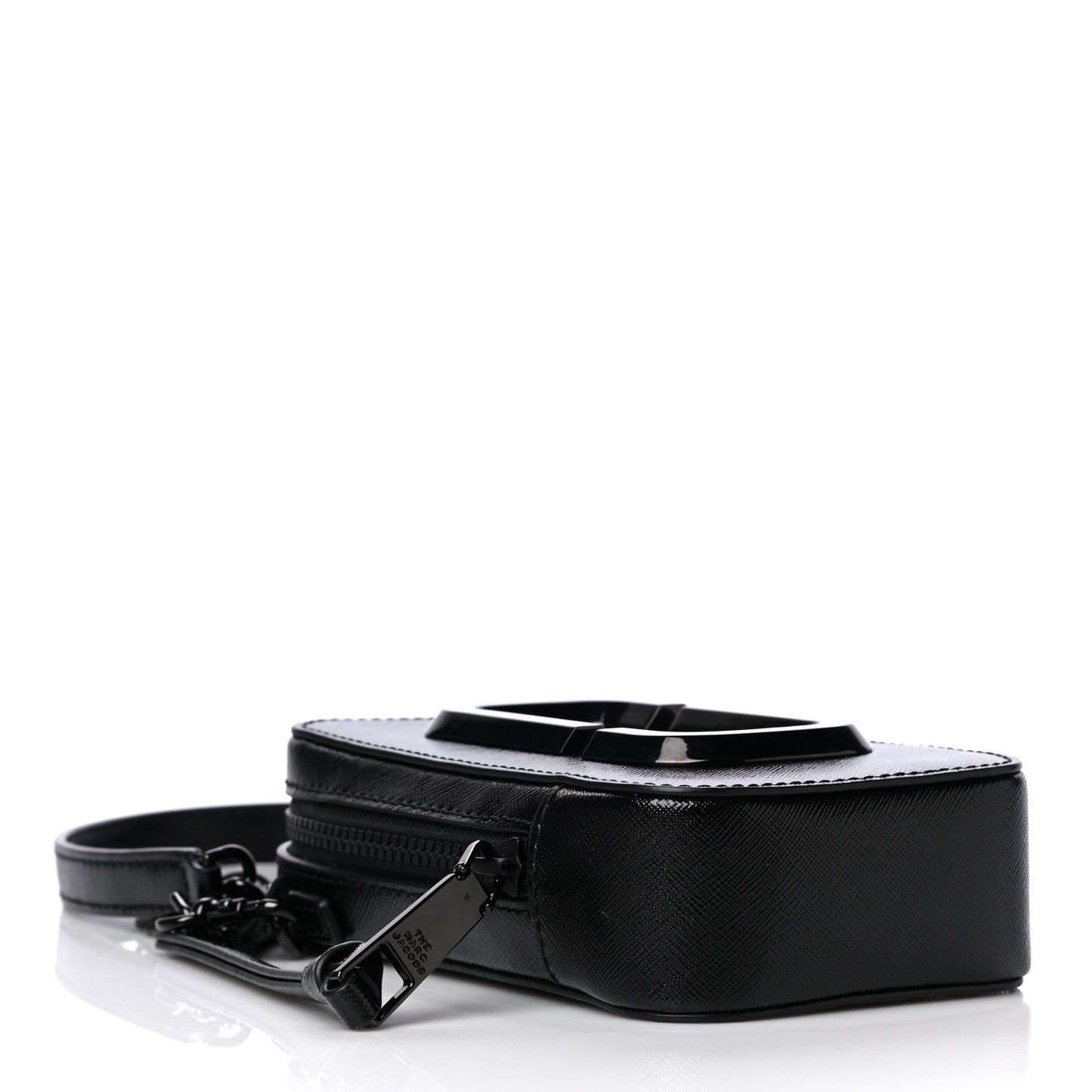 Saffiano The Hot Shot Crossbody Black
