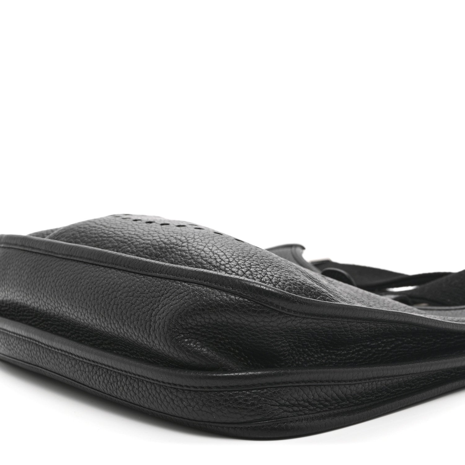 Hermes Taurillon Clemence Evelyne III PM Black 10 of 11