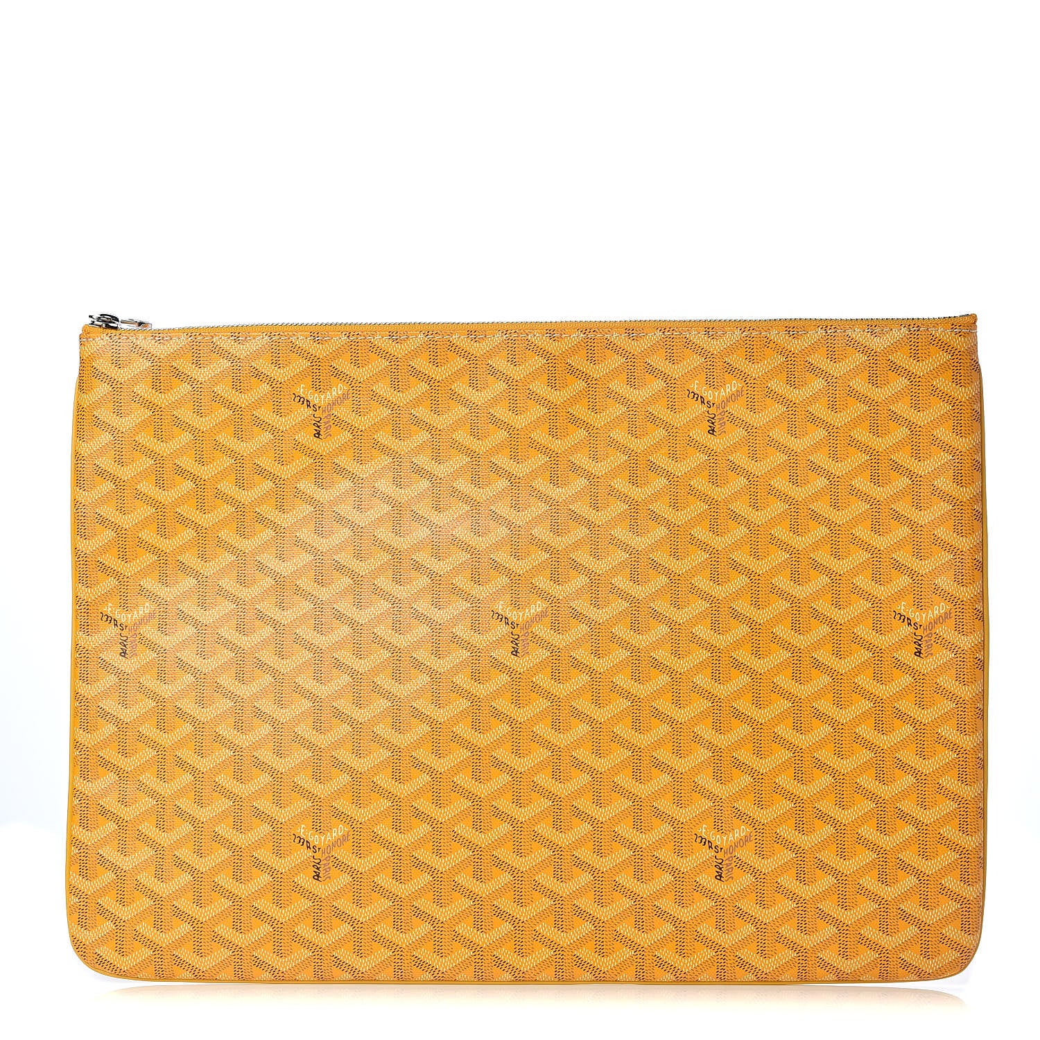 Goyard Goyardine Senat Pochette GM Yellow 1 of 7
