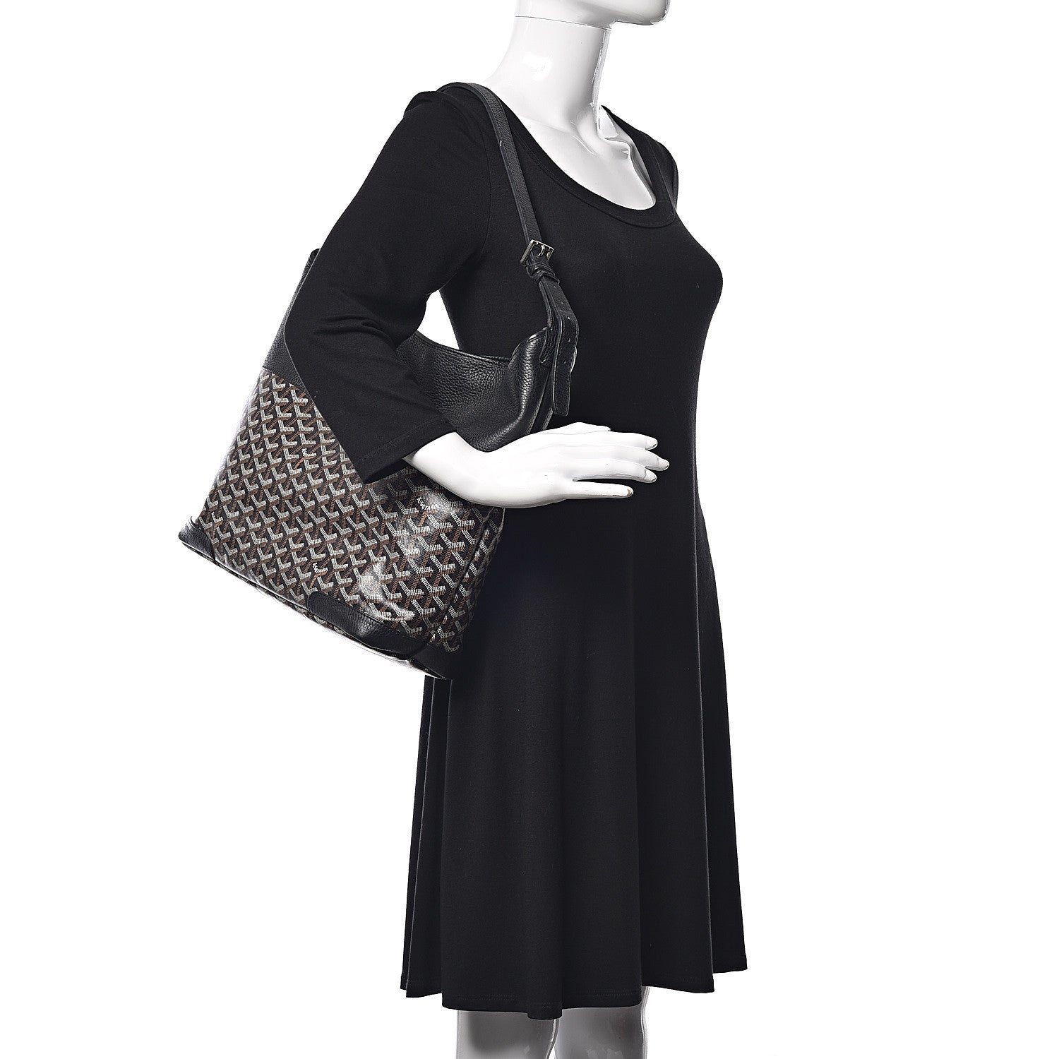 Goyard Goyardine Grenadines Hobo Black 2 of 11