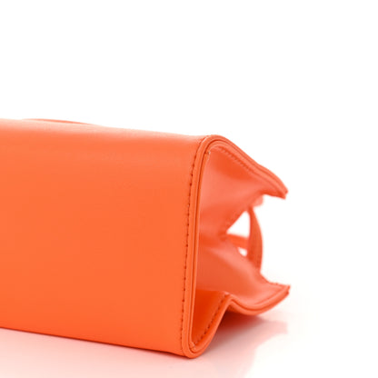 Telfar Vegan Leather Small Shopping Bag Orange 10 of 10