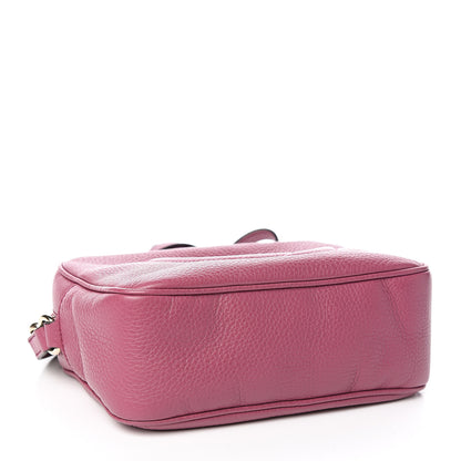Gucci Pebbled Calfskin Small Soho Disco Bag Peonia Flower 4 of 10