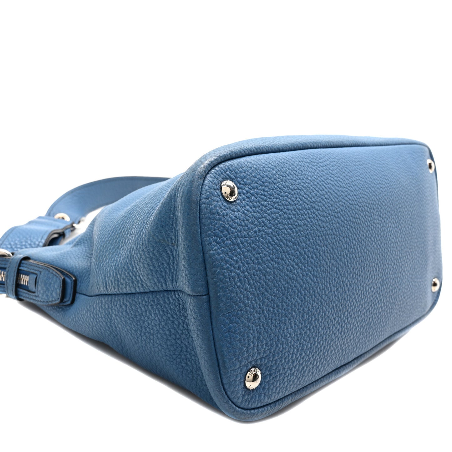 Vitello Daino Hobo Cobalto