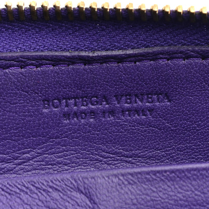 Bottega Veneta Nappa Intrecciato Zip Around Wallet Anemone 6 of 10