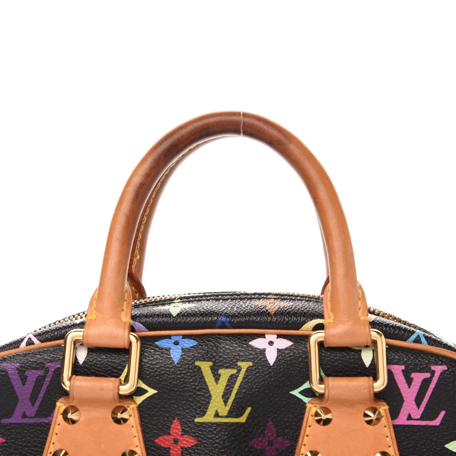 Louis Vuitton Monogram Multicolor Trouville Black 12 of 13