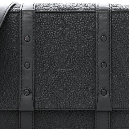 Louis Vuitton Taurillon Monogram Trunk Messenger Black 8 of 11