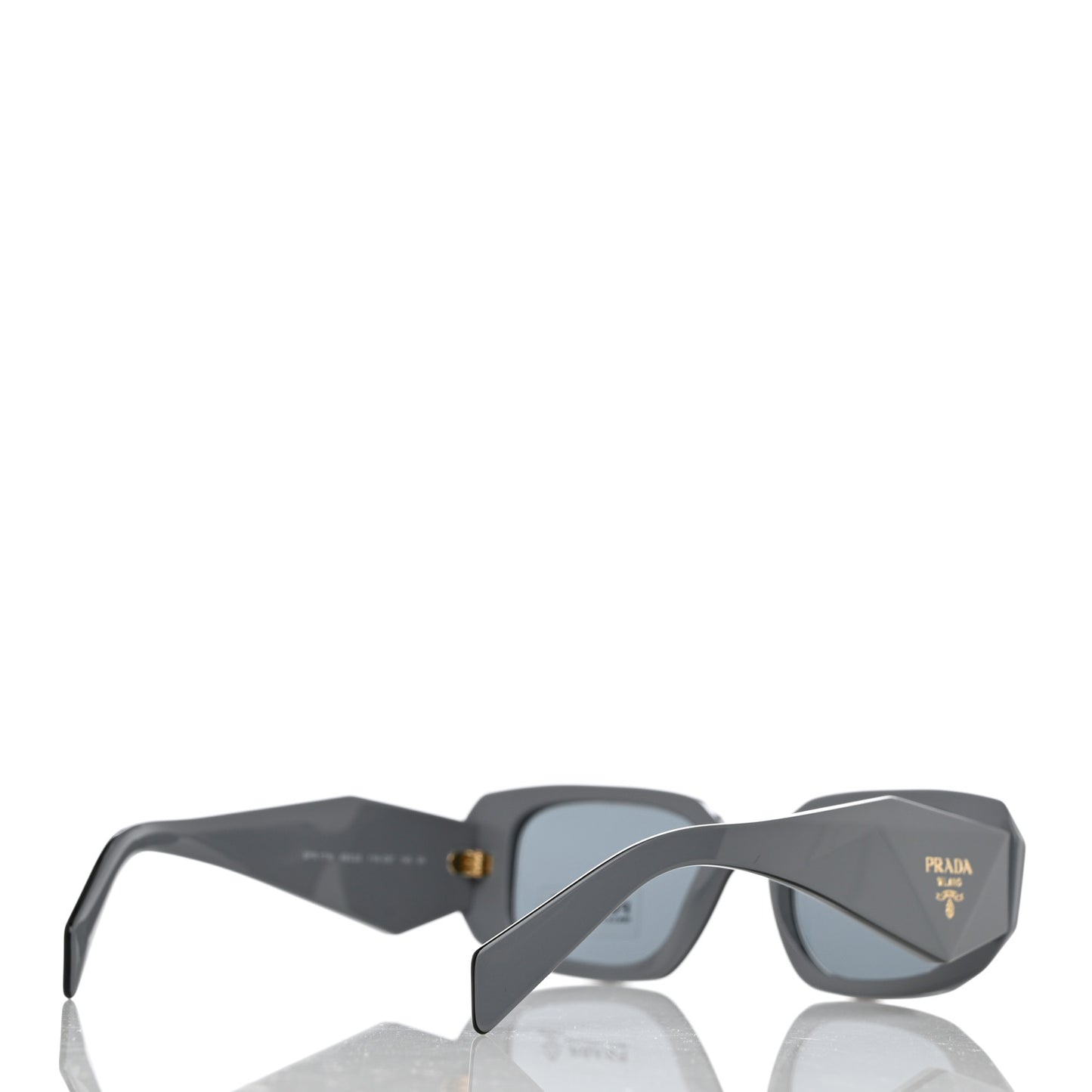 Acetate Symbole Sunglasses SPR 17W Dark Grey