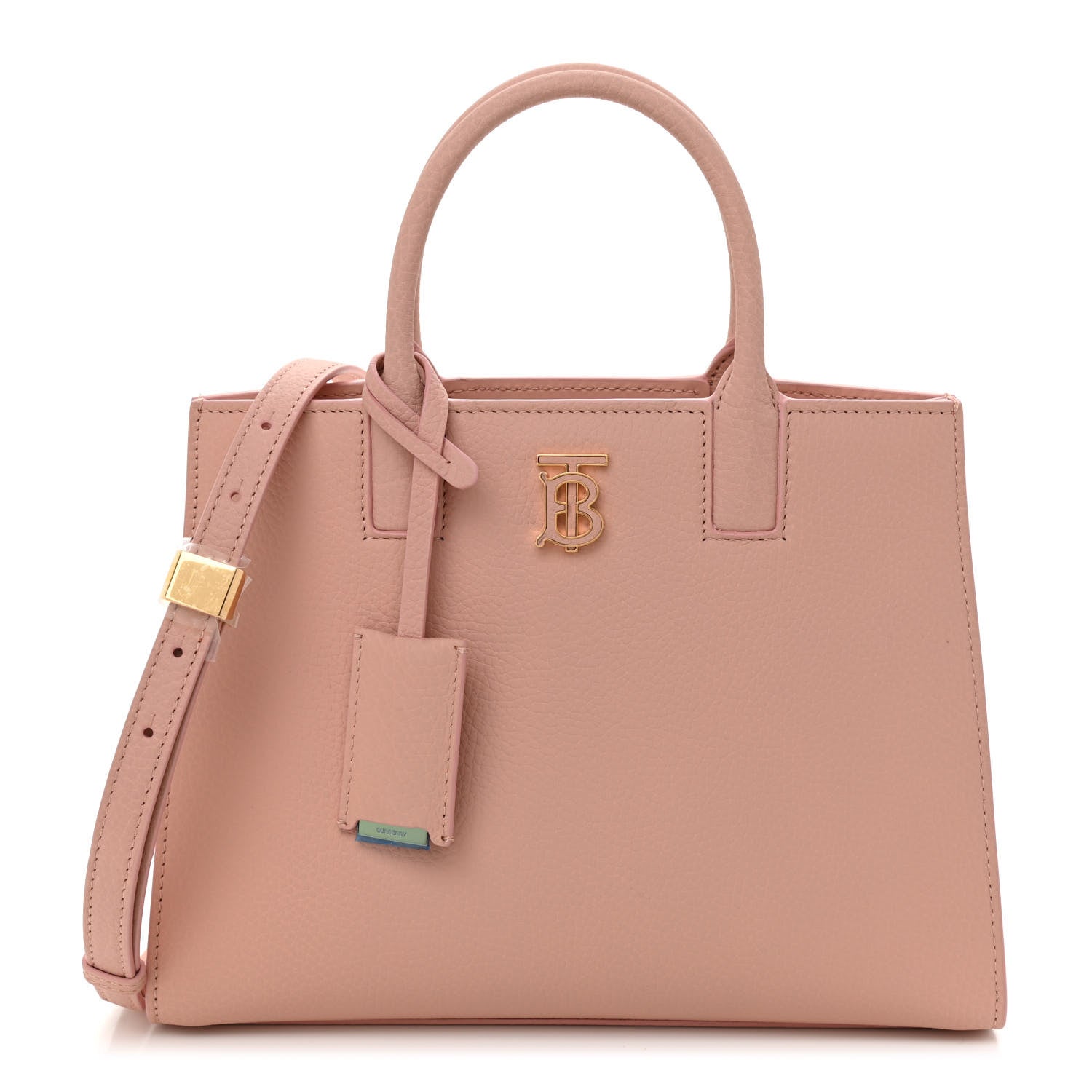 Burberry Grainy Calfskin Mini Frances Tote Dusky Pink 1 of 8