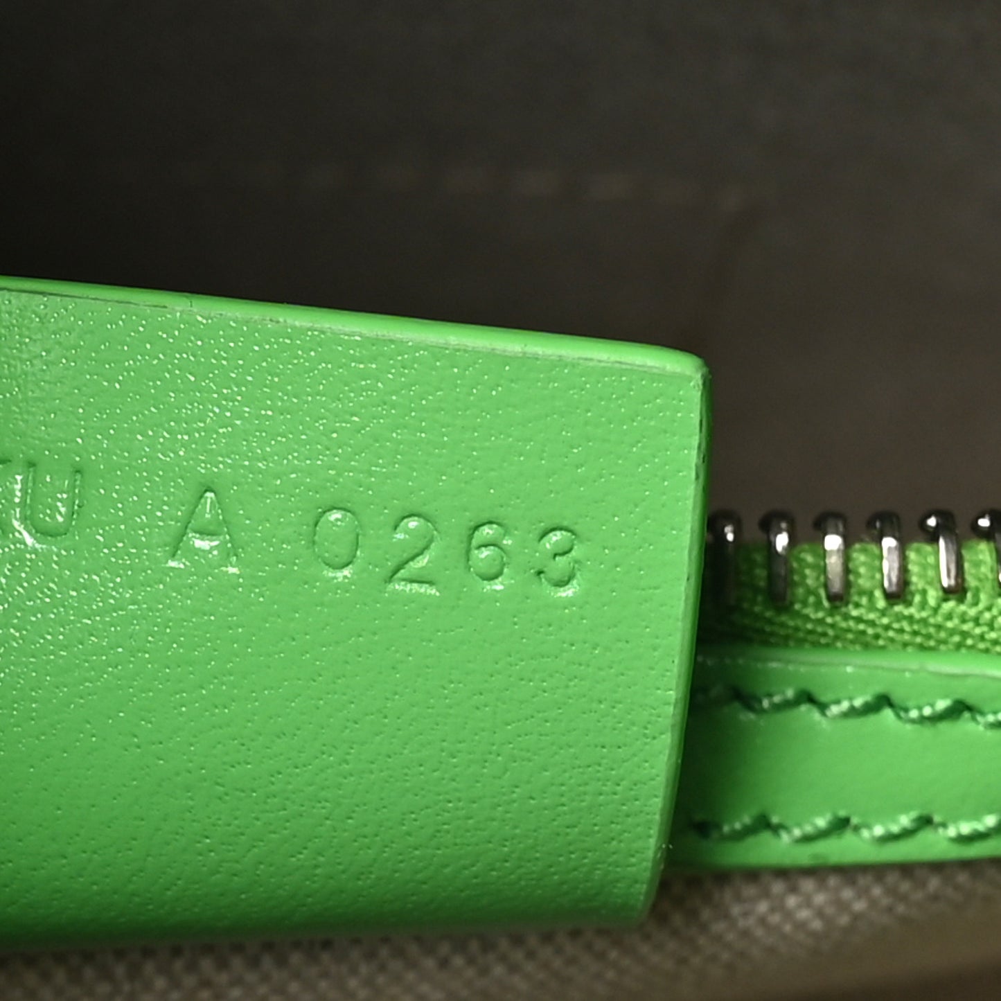 Shiny Lord Calfskin Antigona Absynthe Green