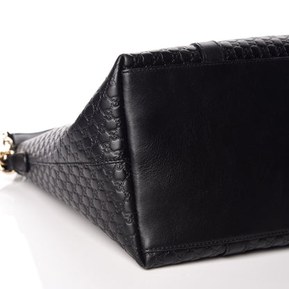 Gucci Soft Microguccissima Dome Satchel Black 6 of 17