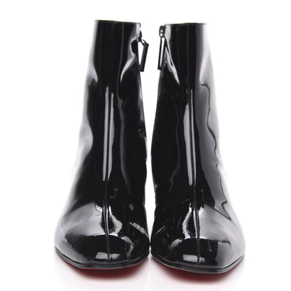 Christian Louboutin Patent Palace Disco Ball Donna 40 Ankle Boots 38 Black 2 of 7