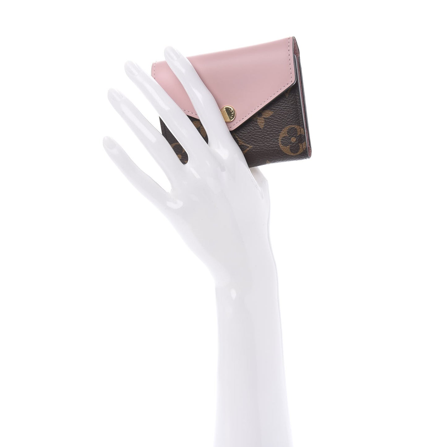 Monogram Zoe Wallet Rose Ballerine