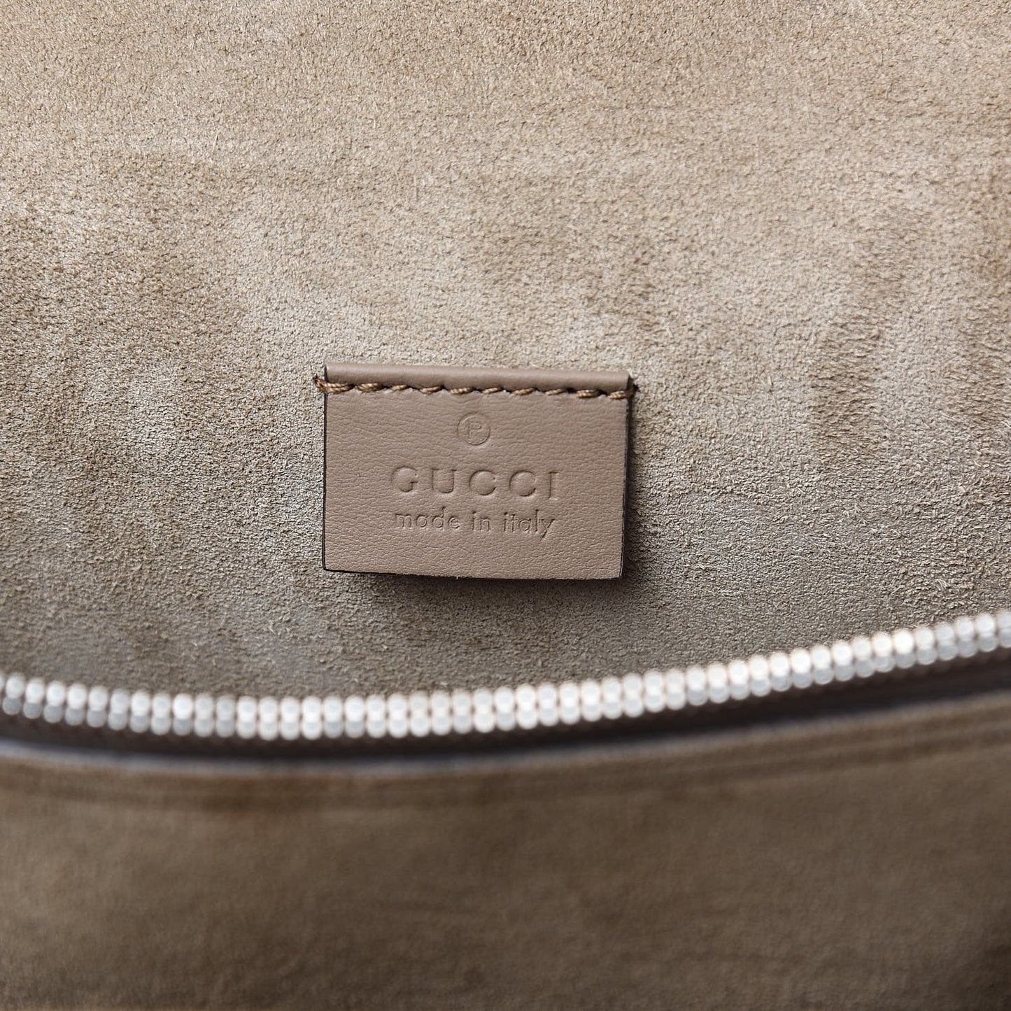 GG Supreme Monogram Medium Dionysus Shoulder Bag Taupe