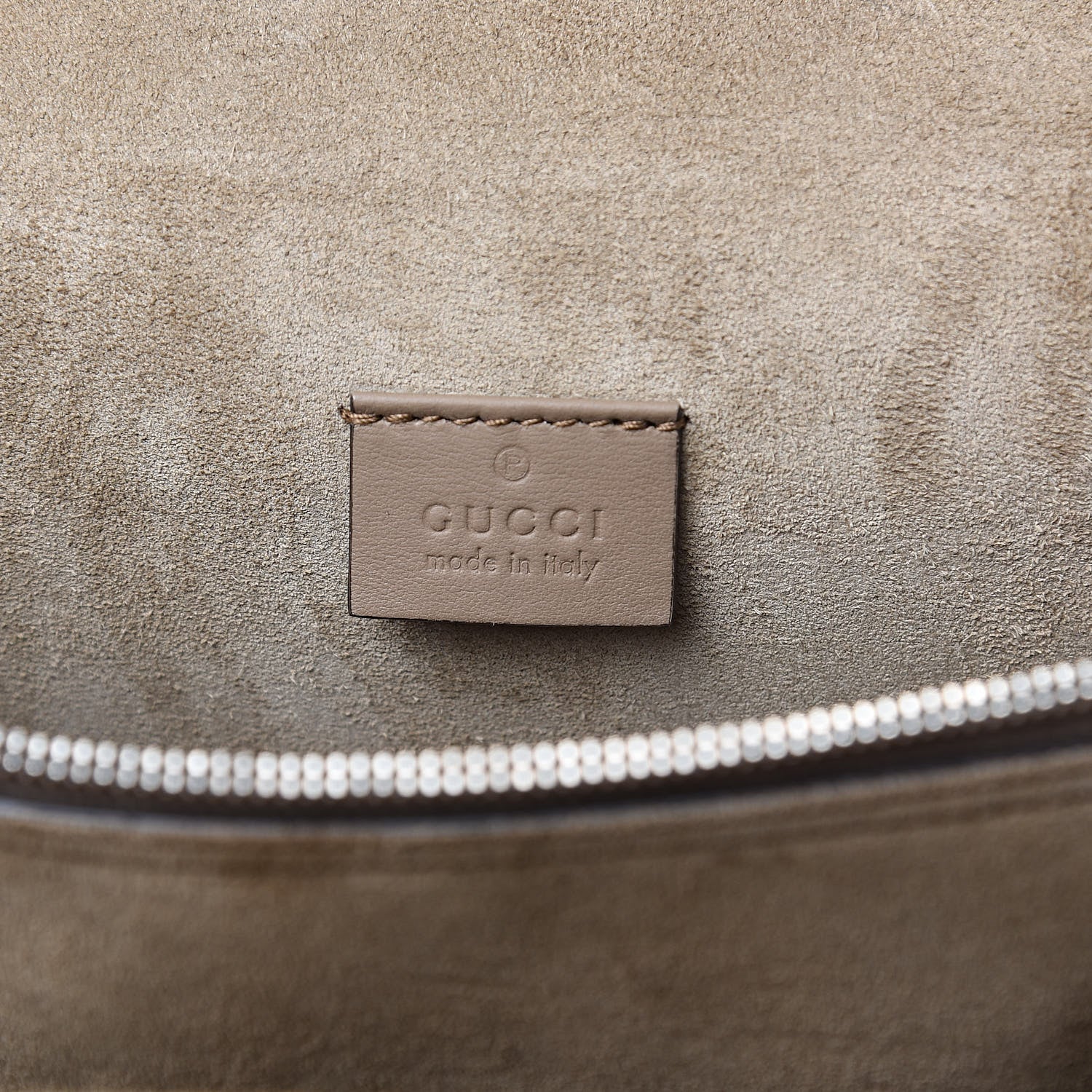 Gucci GG Supreme Monogram Medium Dionysus Shoulder Bag Taupe 6 of 10