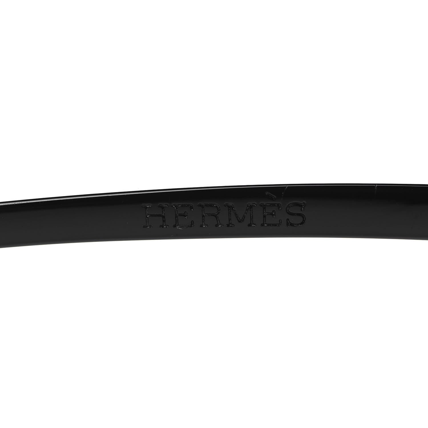 Hermes Lacquered Buffalo Horn Fidelio Virage Hair Pick 3 of 4