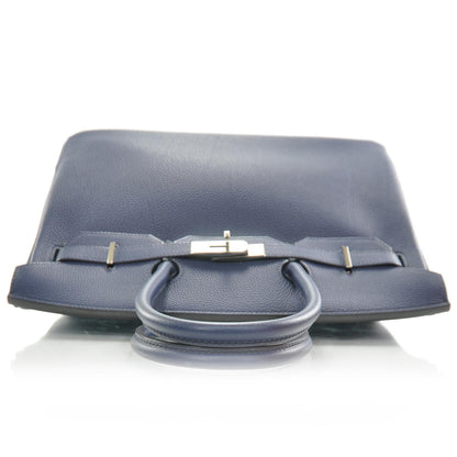 Hermes Taurillon Togo BIRKIN 35 Navy 4 of 9