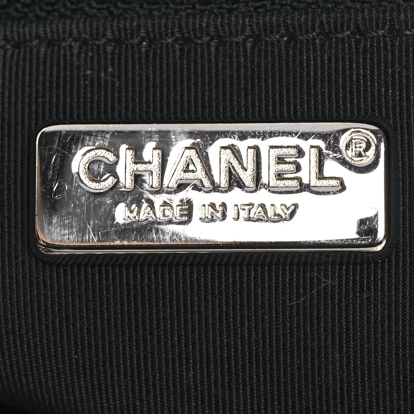 Tweed Calfskin Quilted Small Gabrielle Hobo Black Gold