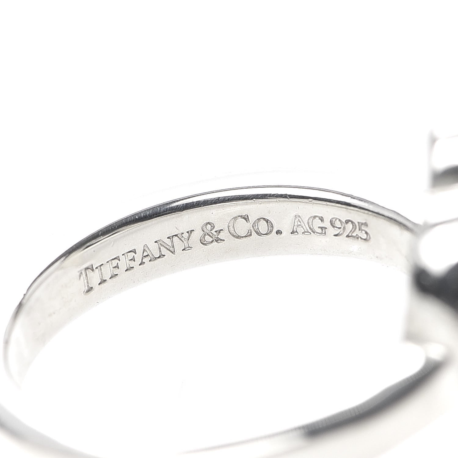 Tiffany Sterling Silver Paloma Picasso Loving Heart Ring 51 5.75 5 of 5
