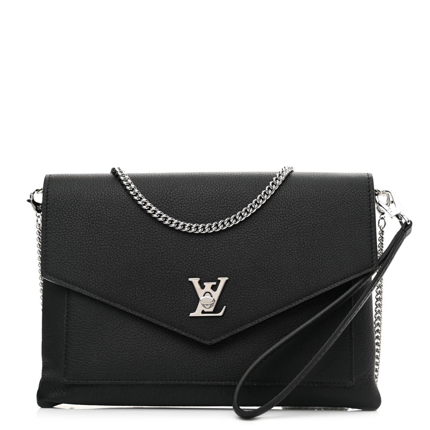 Louis Vuitton Soft Calfskin My Lockme Pochette Black 1 of 9