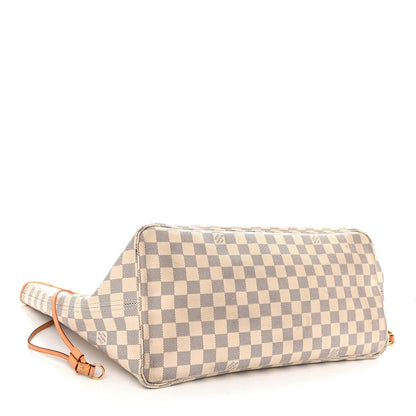 Louis Vuitton Damier Azur Neo Neverfull GM Rose Ballerine 4 of 11