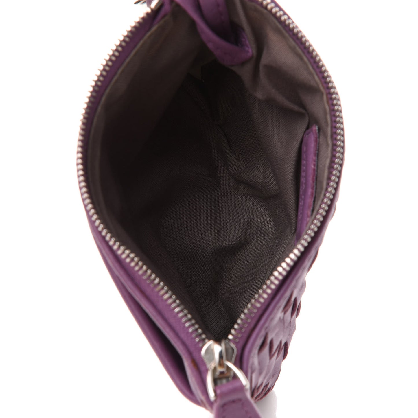 Nappa Intrecciato Key Case Byzantine