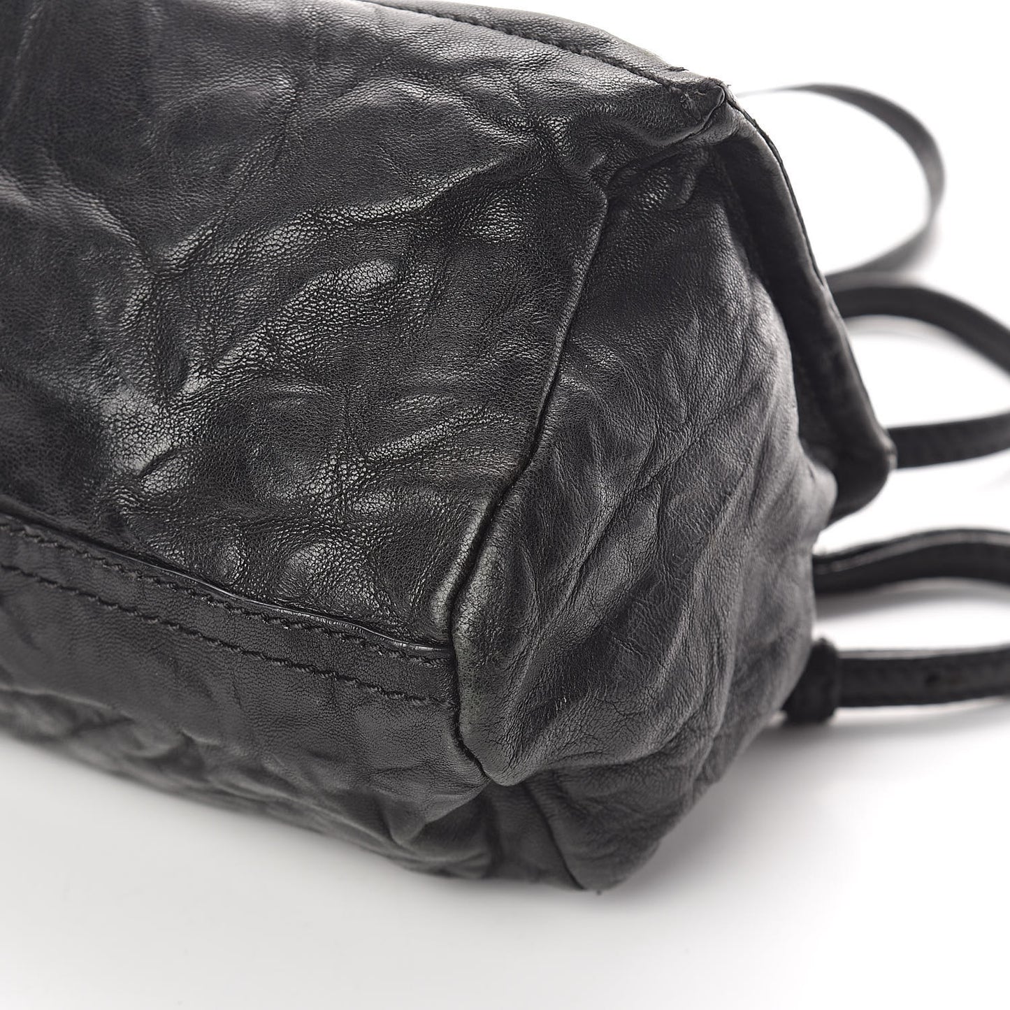 Tumbled Sheepskin Mini Pandora Black