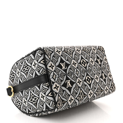 Louis Vuitton Jacquard Since 1854 Speedy Bandouliere 25 Black 4 of 10