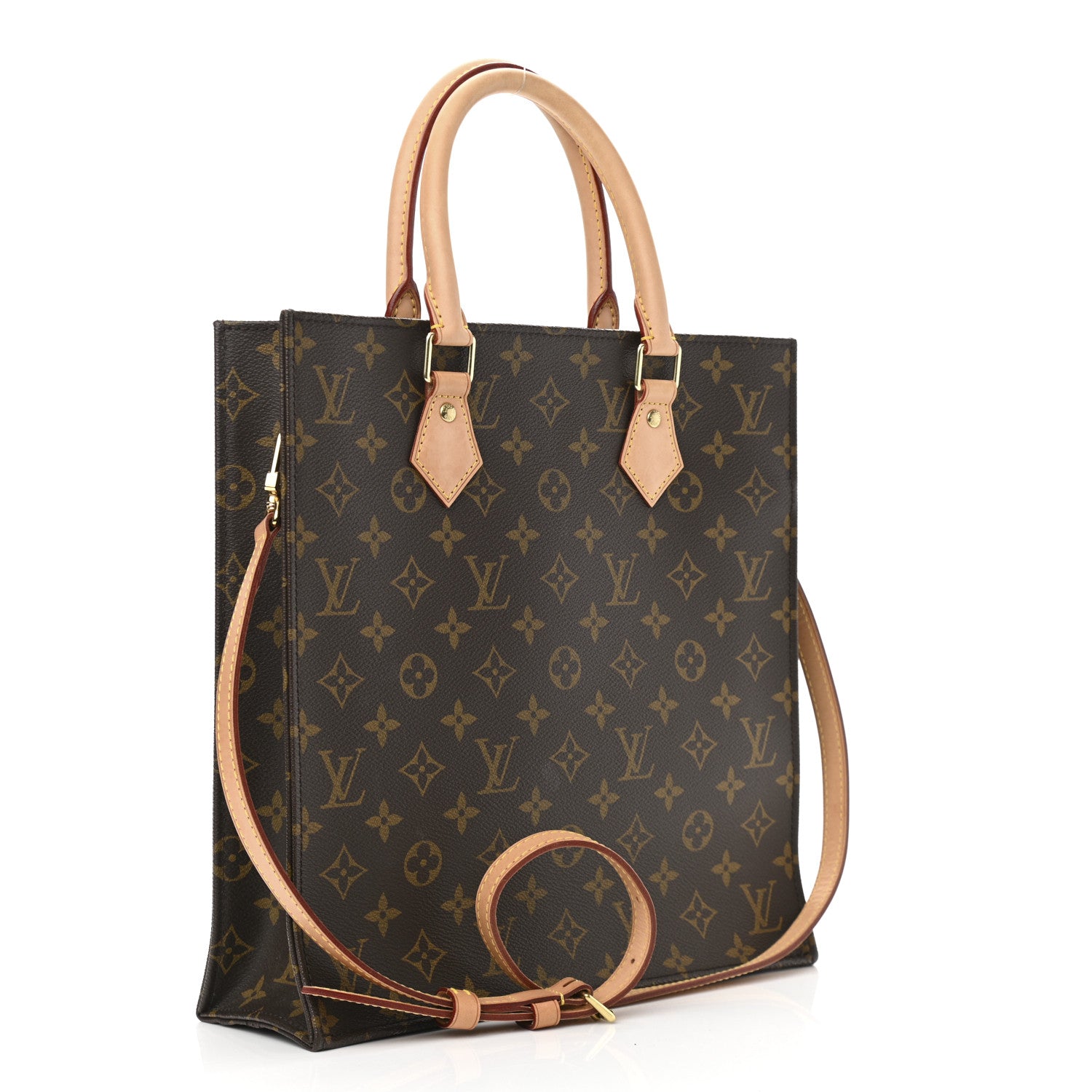 Louis Vuitton Monogram Sac Plat PM 3 of 15