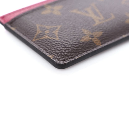 Louis Vuitton Monogram Card Holder Fuschia 8 of 10