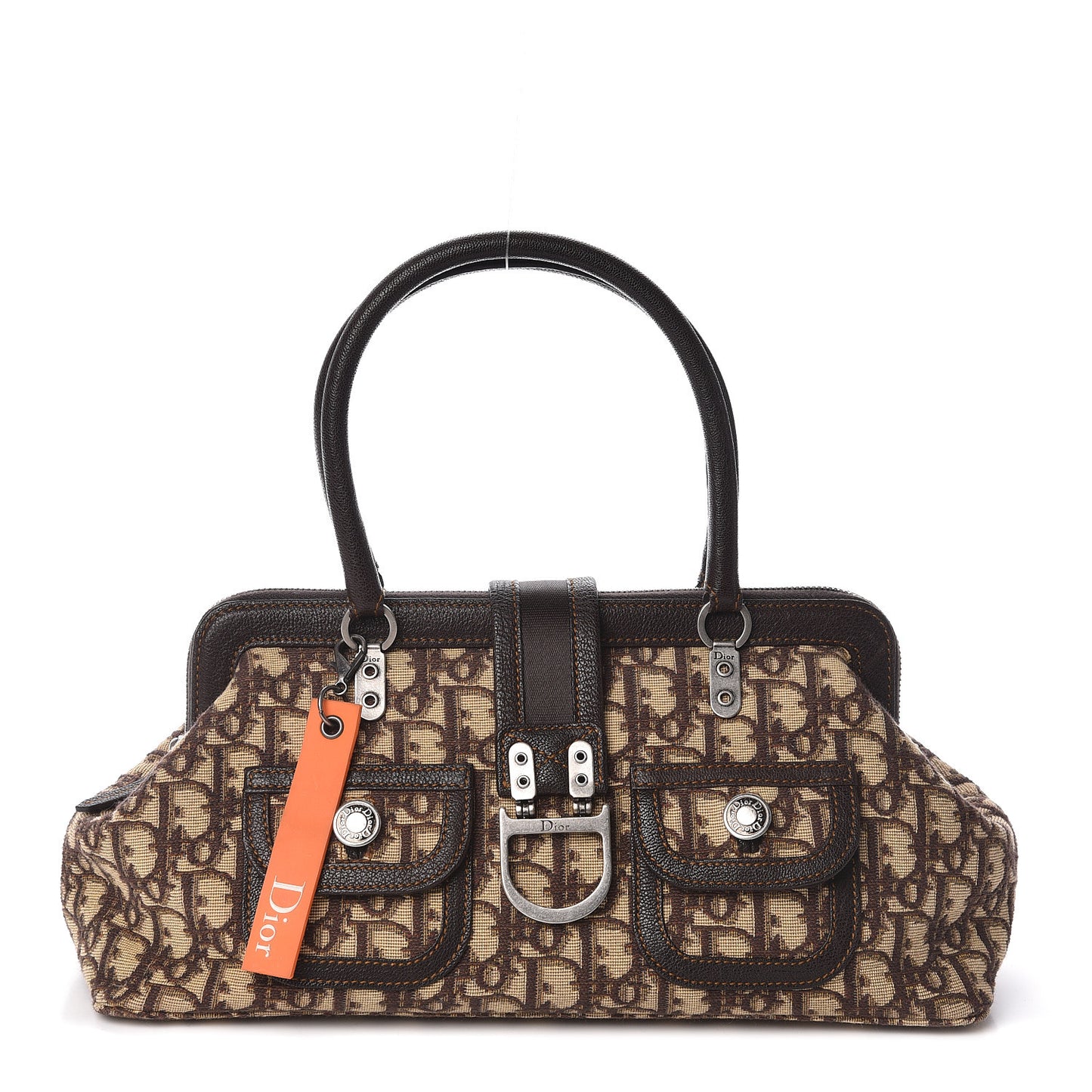 Monogram Flight Tote Brown