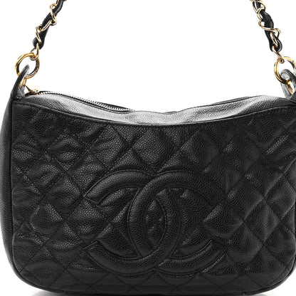 Chanel Caviar Quilted Timeless CC Shoulder Bag Black 6 of 15