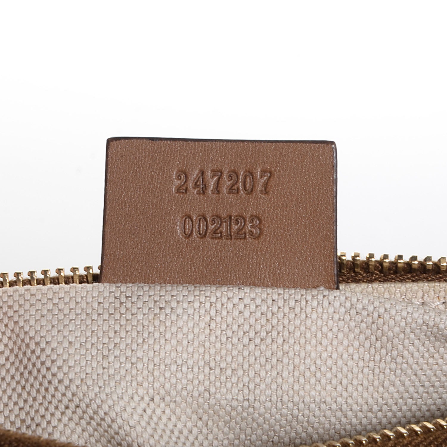 Gucci Monogram Large Craft Tote Light Brown 8 of 8