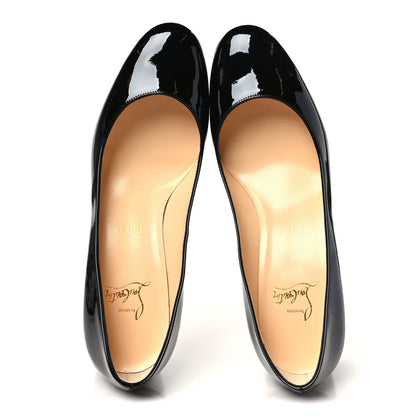 Christian Louboutin Patent Calfskin Miss Sab 55 Pumps 38 Black 2 of 9